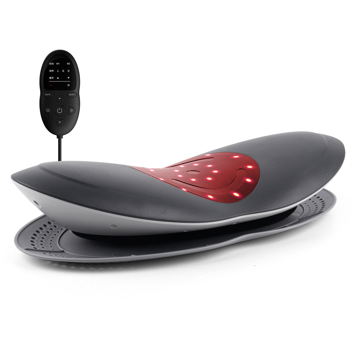 Electric Waist Massager with Heat & Vibration