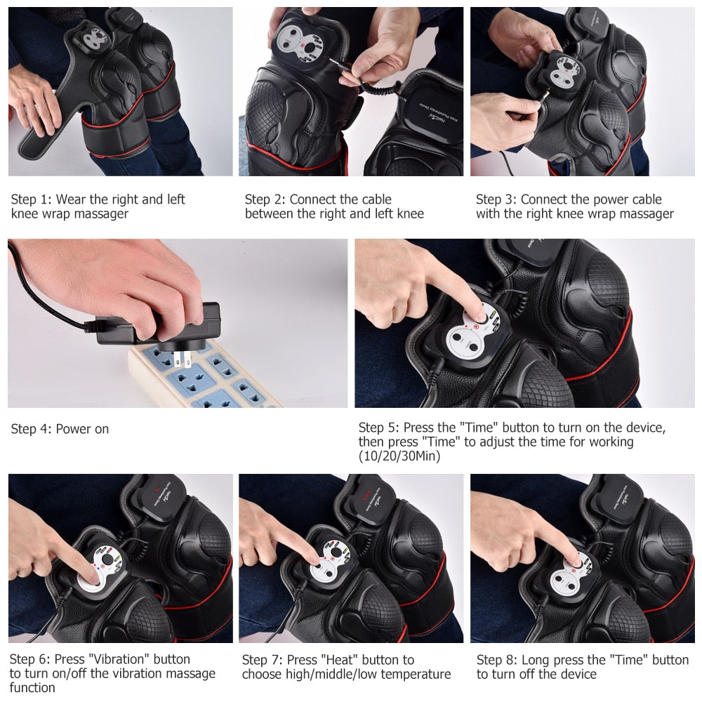 Knee Relief Pro – Heat & Vibration Therapy