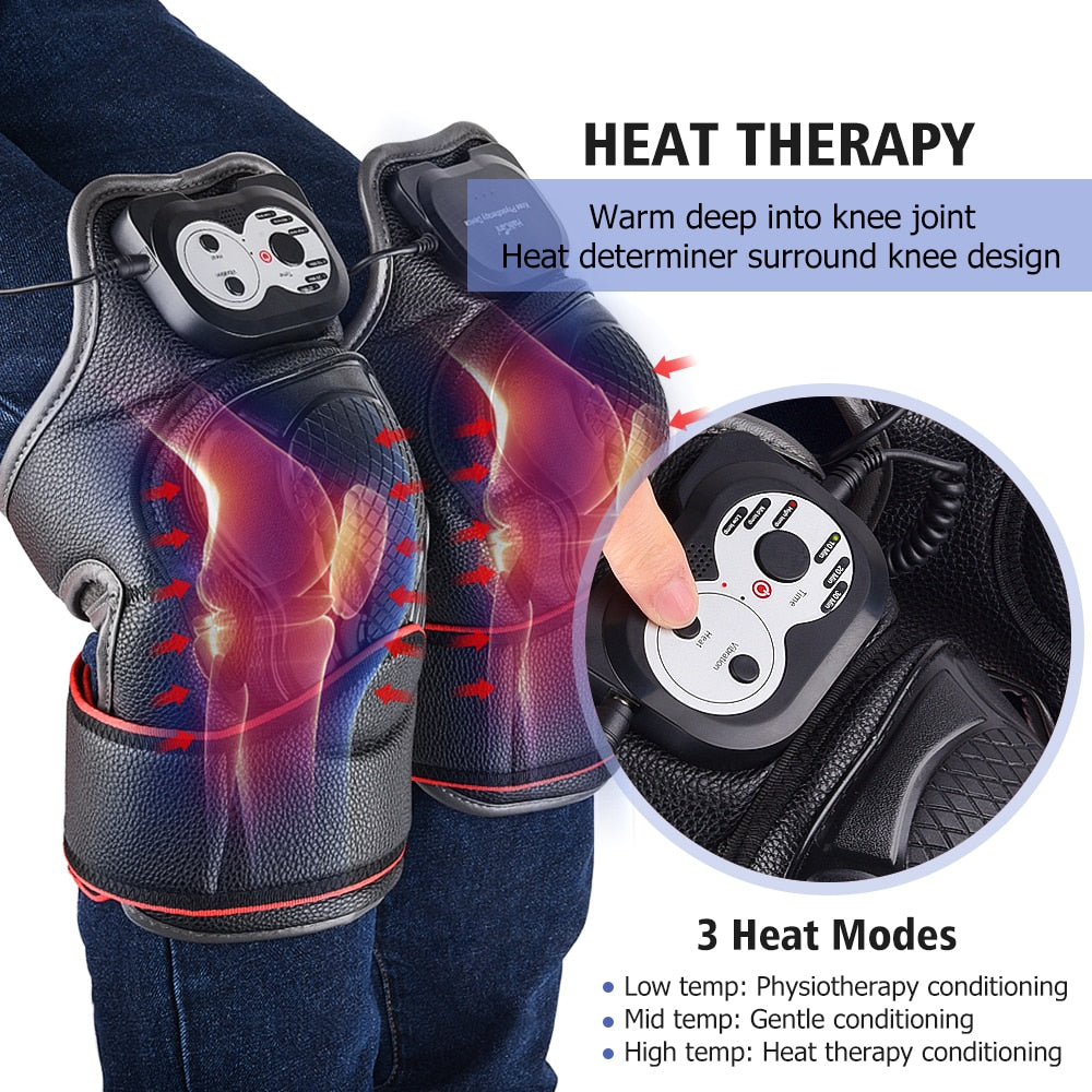 Knee Relief Pro – Heat & Vibration Therapy