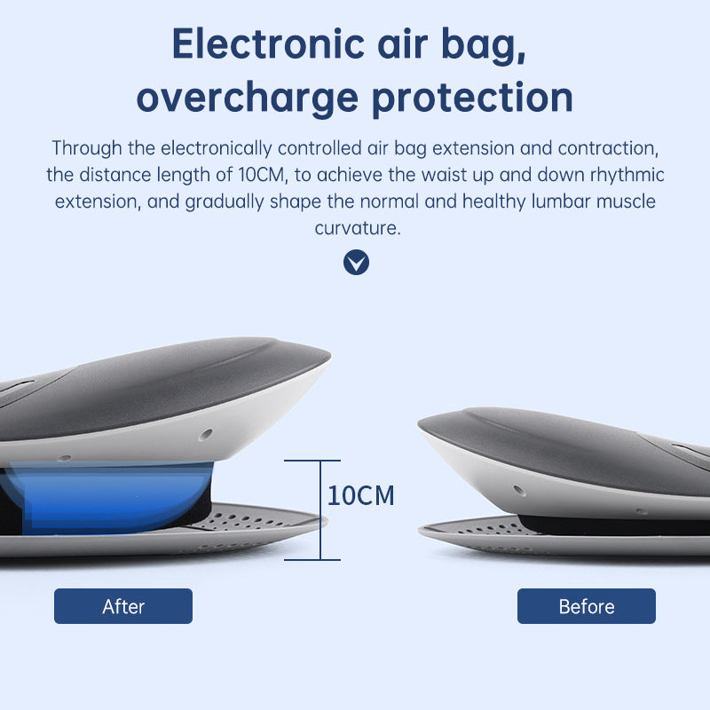 Electric Waist Massager with Heat & Vibration